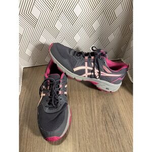 Asics Gel-Venture Womens Trail Running Shoes Grey Athletic Sneakers Size 10.5